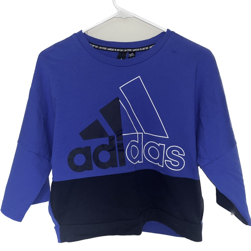 Adidas crop top size small